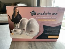 Tommee Tippee Made for Me In-Bra Wearable Breas Pump Hands Free NEW IN OPEN BOX