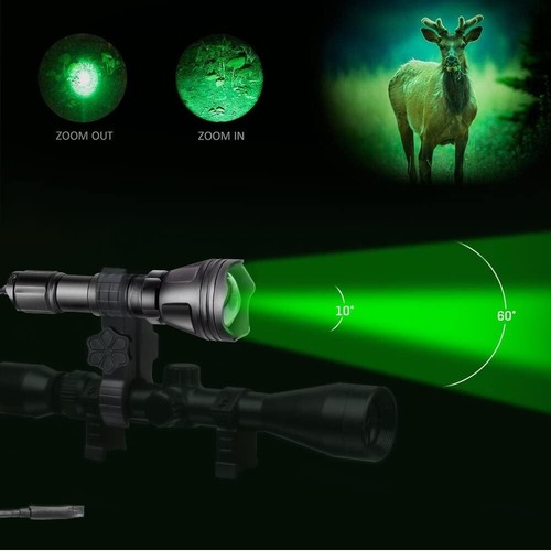 Odepro KL52 Plus Zoom LED Taschenlampe, Extrem Hell Taschenlampen Wiederaufla... - Bild 5 von 8