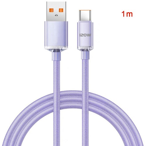 120W USB Type C Cable 6A Fast Charging Type C Wires Quick Charge USB C Cab_ro - Photo 17 sur 19