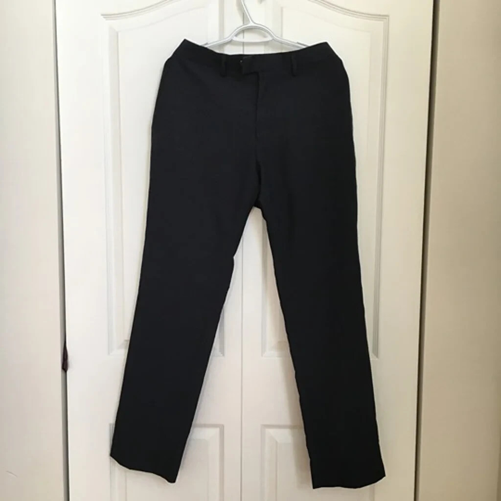 Cole Reaction Men's Gray Pinstripe Slacks Dress Pants 36x 32 eBay