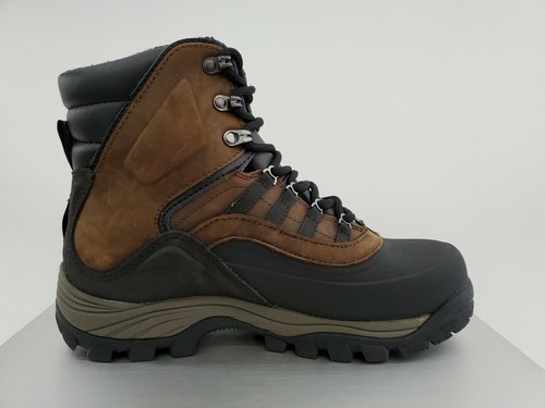 Bota Timberland Chocorua WP Puntera Cáscara A1QKM D71 Marrón Oscuro Invierno Para Hombres Talla 10 - Imagen 3 de 5