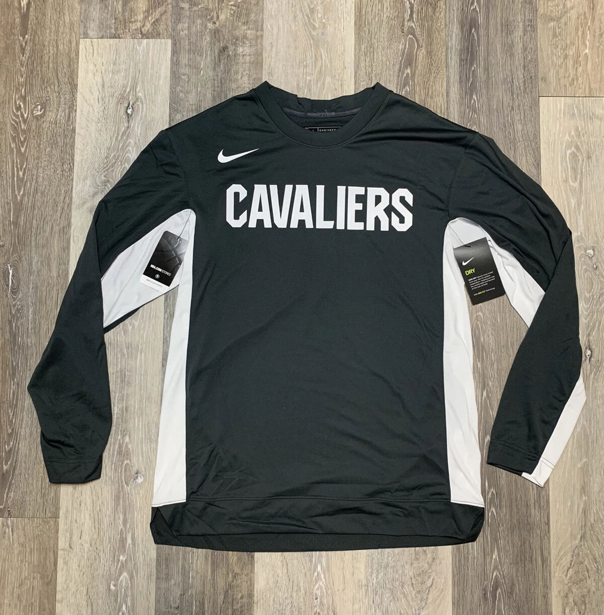 Cleveland Cavaliers Nike NBA Long Sleeve Warm Up Shirt Men’s Size XL TEAM  ISSUED