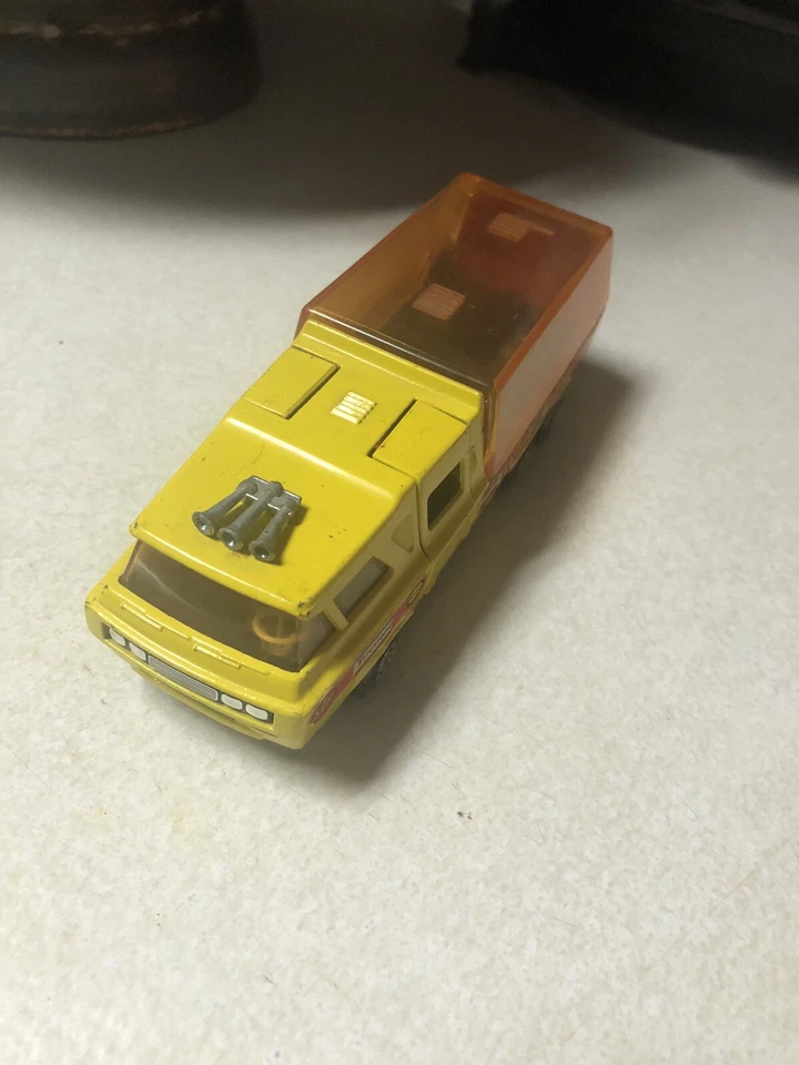 Matchbox Super Kings K7 1972 amarillo equipo de carreras coche transportador transportador 1/43 Foto 2 de 4