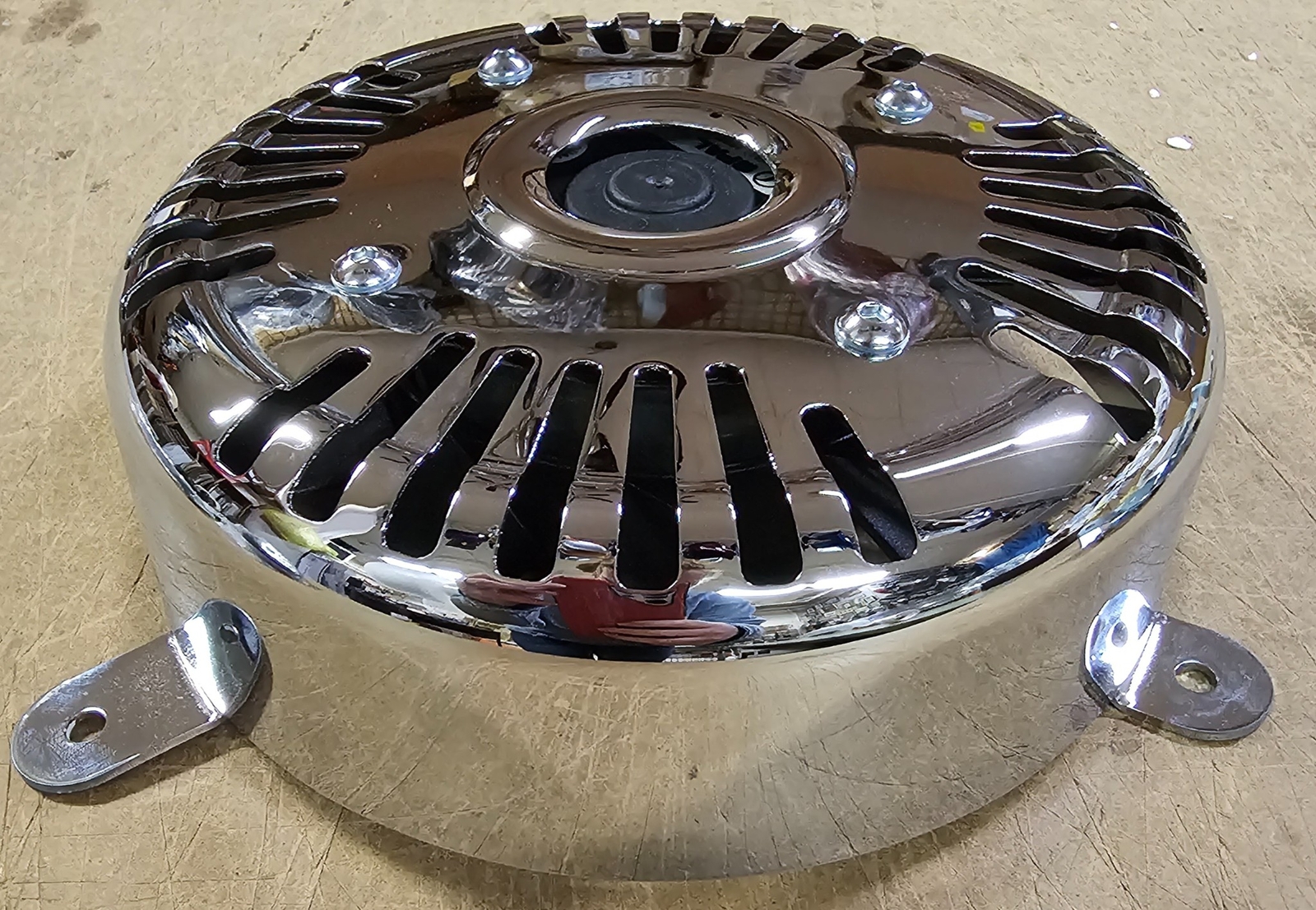 91552-00 Harley-Davidson Accessory Black Fan Kit Chrome Dyna  