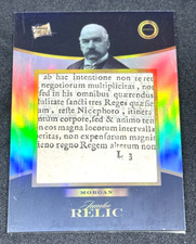 2024 Pieces Of The Past 1800s Edition JP Morgan Jumbo Authentic Relic *READ