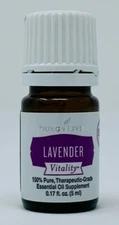 Young Living LAVENDER Vitality Essential Oil - 5ml - Pure Therapeutic Grade NEW