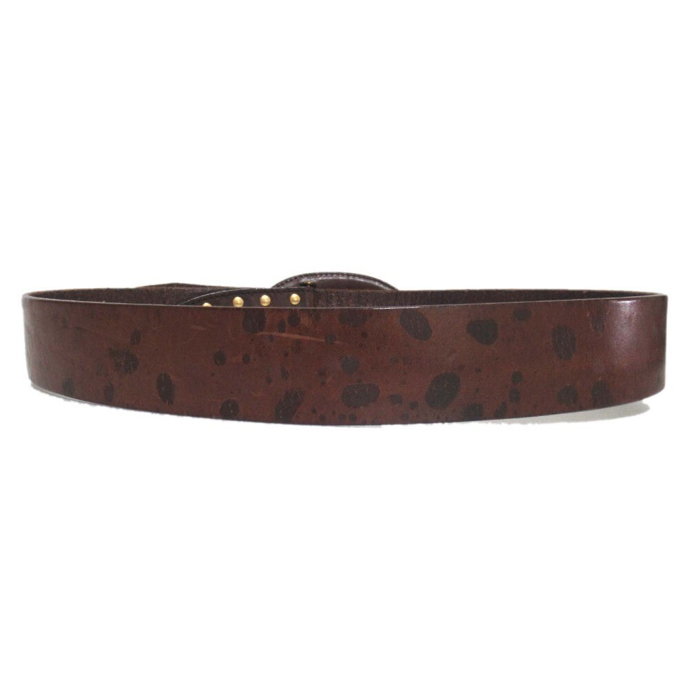D&G レザーベルト(85cm/34inch) Dolce&Gabbana D&G Belt Leather Brown 85cm 34inch | eBay