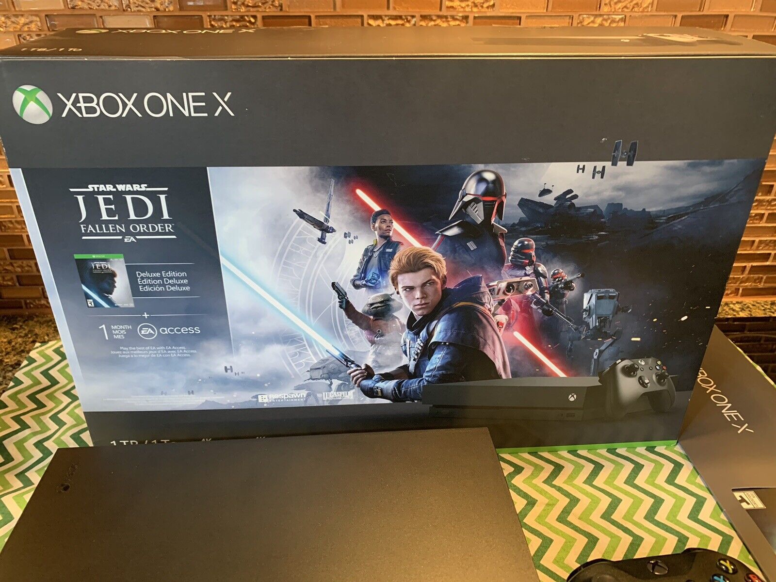 Xbox One S 1TB 1 Controle + 1 Jogo Star Wars - Microsoft