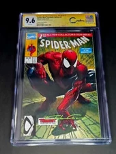 SPIDERMAN 1 CGC SS 9.6 Crain Variant 10/20 Scorpion Comics Facsimile Ed