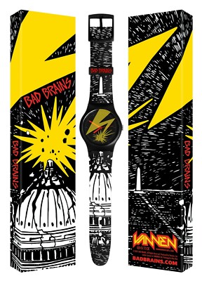 BAD BRAINS Vannen Watch Banned In D.C. Limited Edition of 300!   Hardcore Punk