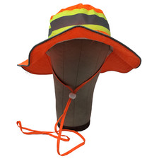 Ironwear Men's 1271-O Safety Boonie Hat Bright Orange 100 Polyester