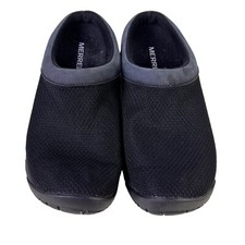 Merrell Women Walking Shoes J000554 Black Fabric Slip On Size 7 Medium