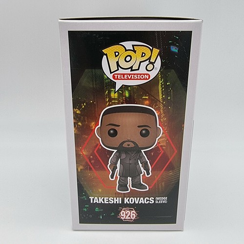 Funko POP Television Altered Carbon 926 Takeshi Kovacs Wedge Sleeve Vinyl Figure - Picture 3 of 9