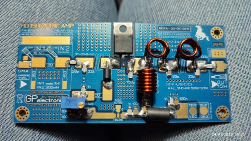 RD15HVF1 Liniowe wzmacniacze nadawcze FM BroadBand 15W PCB moutoulos™ - Zdjęcie 3 z 16