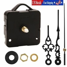 Wall Clock Movement Mechanism Battery Operated DIY Repair Replacement Parts Kit
