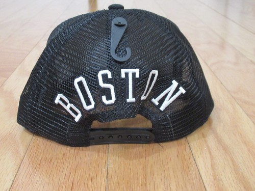 Boston Celtics NBA Baloncesto Parche Ajustable Snapback Gorra Gorra Negra OSFM - Imagen 4 de 4