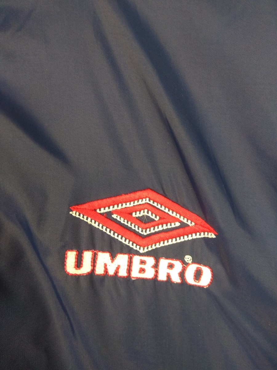 Umbro Vintage Football Soccer Jacket England Style 90s Blue Umbro Vintage Football Soccer Jacket England Style 90s Blue