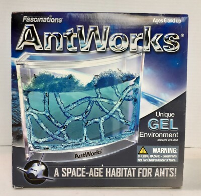 AntWorks Fascinations A Space-Age Habitat for Ants with Unique Gel  Environment