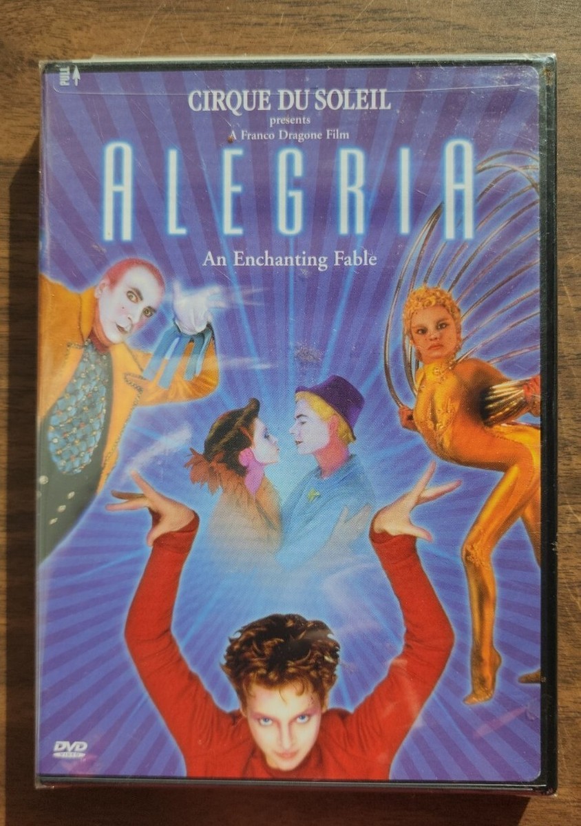 【中古】 輸入その他（DVD）　 CIRQUE DU SOLEIL ALEGRIA（輸入盤) Cirque Du Soleil Alegria (DVD, 2000) Brand New Sealed