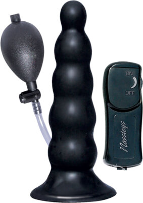 Ram Inflatable Vibrating Anal Expander Butt Plug with Wired Remote Control  - | eBay