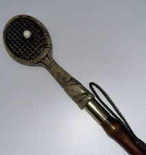 Long Shoe Horn 23  Wood Tennis Top Unique