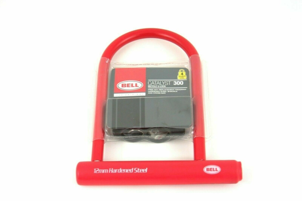 Bell Catalyst 300 Bicycle U Locks Blue 12mm Hardened Steel Level