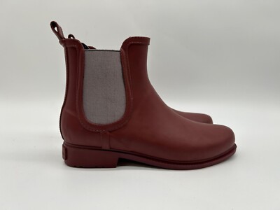 Marc O'Polo Damen Stiefel Weinrot EUR 38