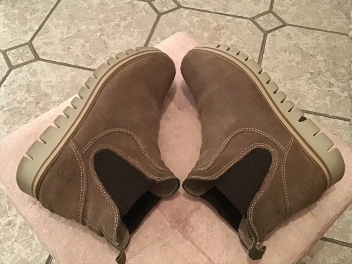 Marco tozzi shop chelsea boots taupe