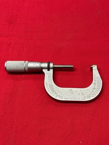 Starrett 2FL Outside Micrometer 1-2" range .001" Grads Friction Thimble IN STOCK - Picture 4 of 5