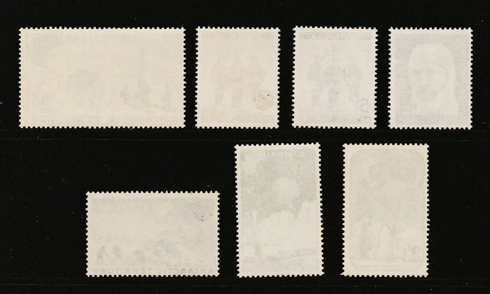 A.A.T. JUEGO PRE-DECIMAL DE "7" COMPLETO COMO NUEVO DESQUICIADO S.G. 1-7 FRESCO Foto 2 de 2