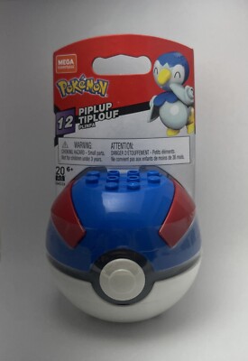 Pokemon MEGA Construx Piplup Series 12 NEW Sealed