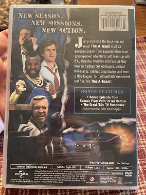 The A-Team: Season Four (DVD, 1985) (BRAND NEW) | eBay