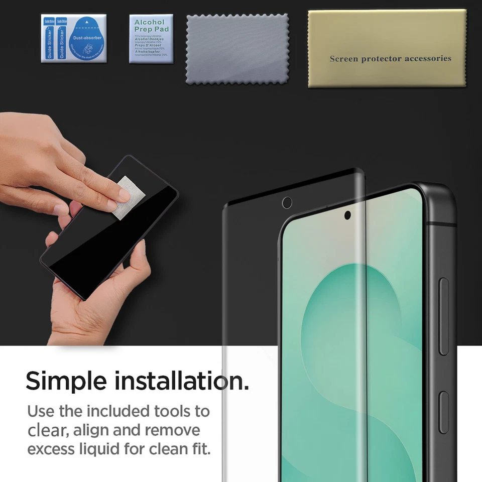 For Samsung Galaxy S25 Plus/Ultra Case Flip Wallet Leather Cover Tempered Glass - Image 3 of 4