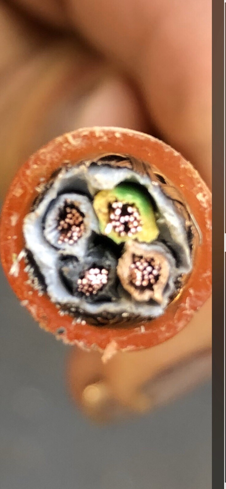 CNC VFD Cable 10m 1.5mm2 Double Shielded For Spindle up to 4.5KW