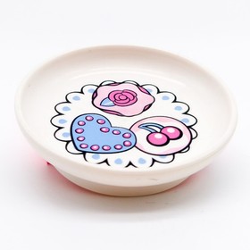 LEGO DUPLO Plate Heart Cherries Roses Dessert Disney Cinderella 6154 31333pb03