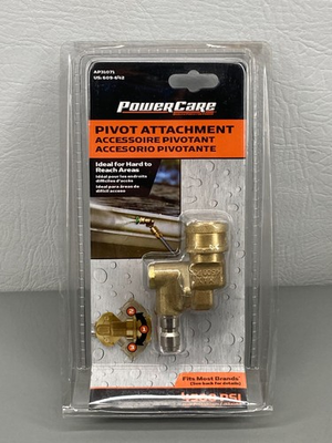 #ad Power Care Pivot Attachment Pivoting Coupler for Pressure Washer Spray Nozzle $19.95