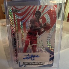 Leaf 2022-23 Optichrome Mouhamed Gueye Basketball Auto Serial #BA-MG3/ 3