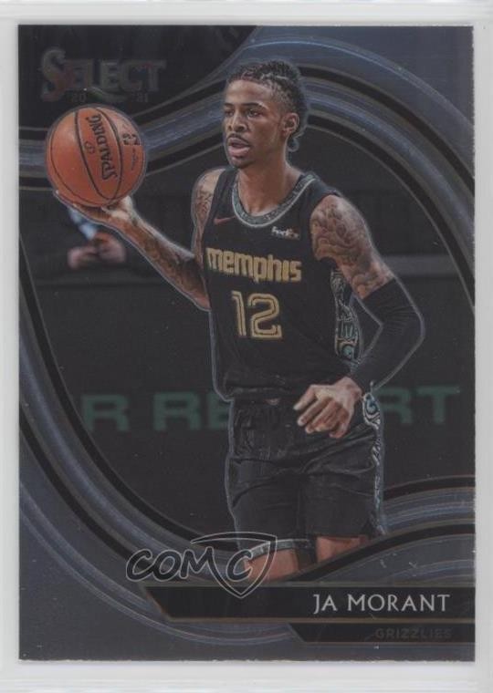2020-21 Panini Select Courtside Ja Morant #255 0j5i