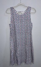 Gap Women’s Multi Color Tank Print Summer Dress Size M Casual Pullover