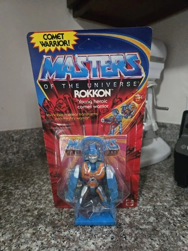 Masters Of The Universe Vintage Rokkon On Card