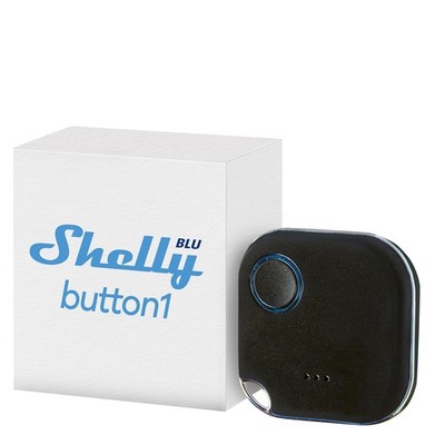 Shelly Smart Bluetooth-Taste BLU Button1 Intelligente Bluetooth Knopf Schwarz