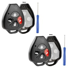 2 Key Fob Remote Shell Case 4b Kit Replacement For Toyota Hyq12bby Gq4-29t 2 Key Fob Remote Shell Case 4b Kit Replacement For Toyota Hyq12bby Gq4-29t
