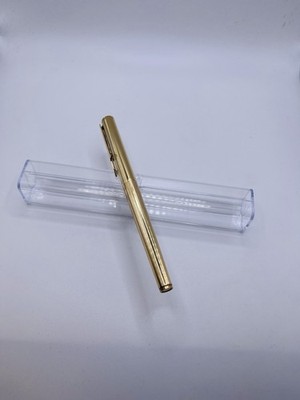 Parker Arrow Tintenroller vergoldet feine schwarze Mine 1982 England