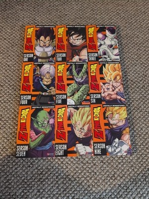 Dragon Ball Z Complete Series DVD Box Set Orange Eng Dub