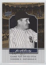 2008 Upper Deck Yankee Stadium Legacy Joe McCarthy #YSL929 HOF 3h2