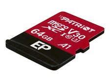PATRIOT Memory PEF64GEP31MCX 64GB MicroSDXC Class 10 100MB/s 80MB/s Class 3