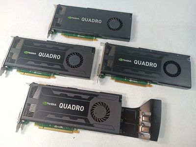 NVIDIA Quadro K4000 3GB GDDR5 GPU Memory Graphics Card | LOT OF 4