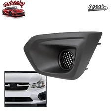 Fog Light Cover Bezel Black For Subaru Impreza 2012-14 LH Left Driver Side