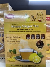 Pocas Honey Ginger Tea original Instant Honey Ginger Tea Made with Real Ginger