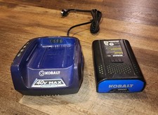 Set - Kobalt 40V Max Lithium Battery 2.5Ah + KRC 60-06 Charger 